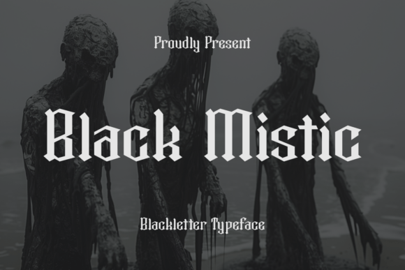Black Mistic: Gothic Elegance for Spooky Season Designs