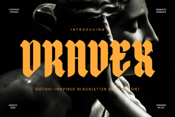Draven: A Font That Bridges Timeless Elegance and Modern Edge