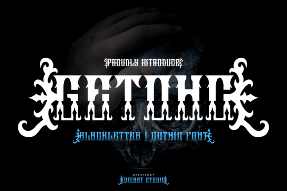 Getohc: A Bold Blackletter Font with Gothic Elegance