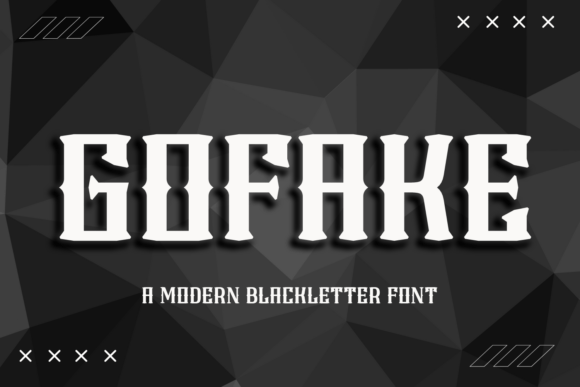 Gofake: A Bold Font for Strategic Impact and Modern Branding