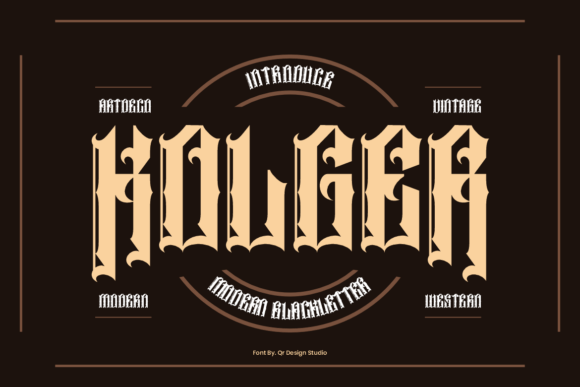 Kolger: A Bold Reinvention of Gothic Typography in Modern Design