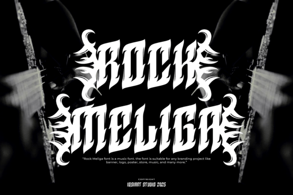 Rock Meliga: A Bold Typeface for High-Impact Design Projects
