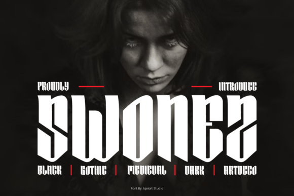 Swonez: A Bold Fusion of Gothic and Art Deco for Striking Visual Impact