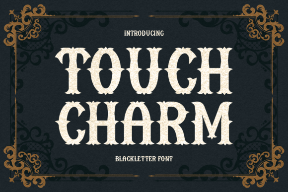 Touch Charm: A Vintage-Inspired Font for Timeless Design