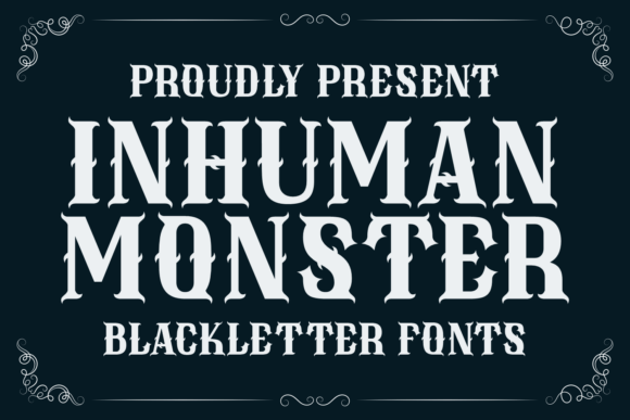 What Makes Inhuman Monster a Unique Choice for Dark-Themed Designs